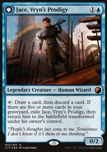 Jace, Vryn's Prodigy // Jace, Telepath Unbound