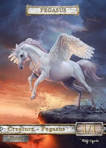 Pegasus Token (White 1/1)