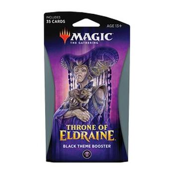 Throne of Eldraine Theme Booster (Schwarz)