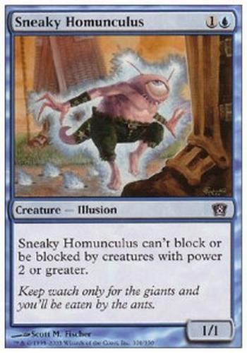 Sneaky Homunculus