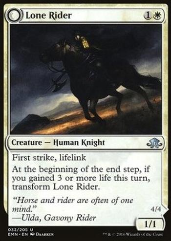 Lone Rider / It That Rides as One