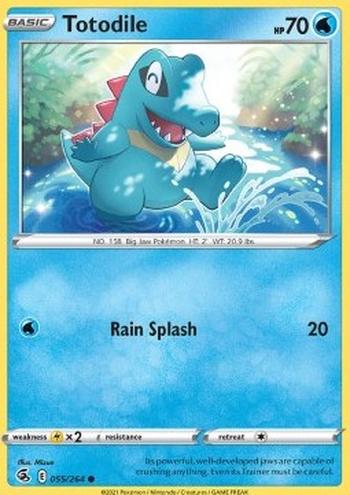 Totodile [Rain Splash]