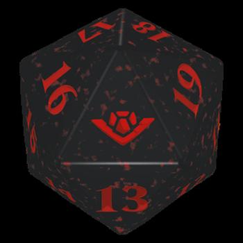 Outlaws of Thunder Junction: D20 Die (Red)