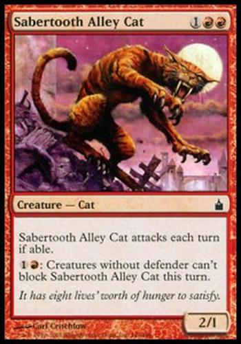 Sabertooth Alley Cat