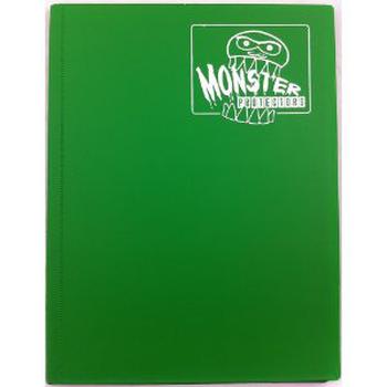 Monster: Portfolio 9 cases pour 360 cartes (Vert Mat)
