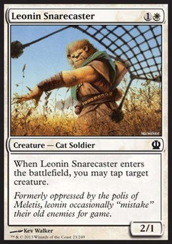 Leonin Snarecaster