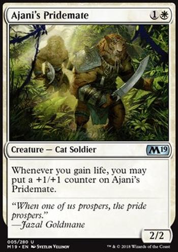 Ajani's Pridemate