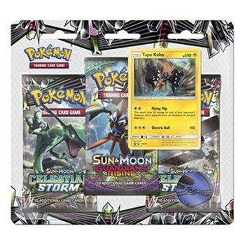 Celestial Storm: Tapu Koko 3-Pack Blister