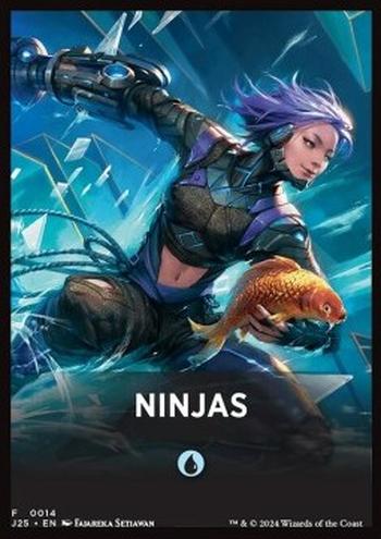 Jumpstart Pack Summary Card: Ninjas