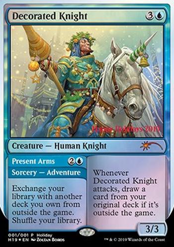 Decorated Knight // Present Arms