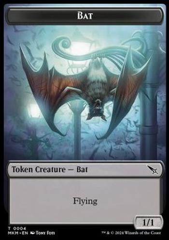 Bat Token (Black 1/1)