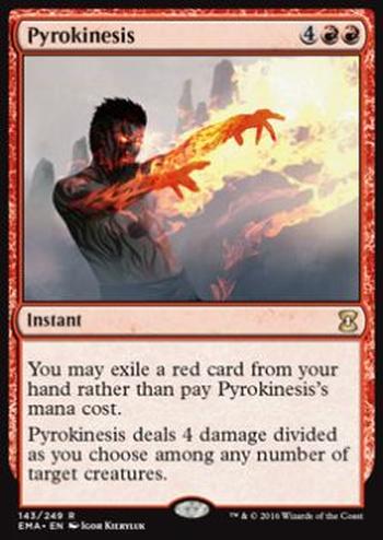 Pyrokinesis