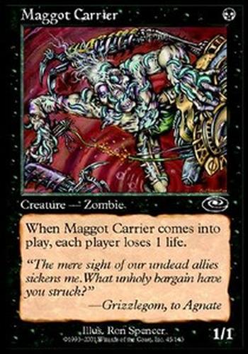 Maggot Carrier