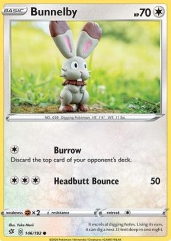 Bunnelby [Burrow | Headbutt Bounce]