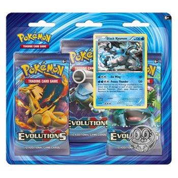 Evolutions: Black Kyurem 3-Pack Blister