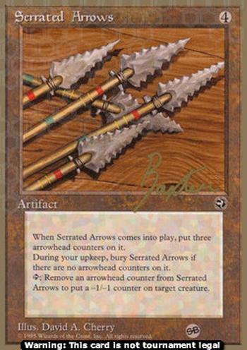 Serrated Arrows