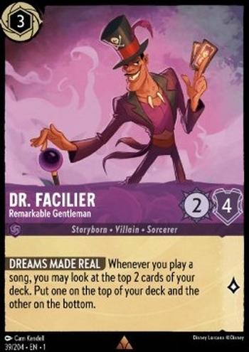 Dr. Facilier - Remarkable Gentleman