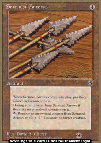 Serrated Arrows