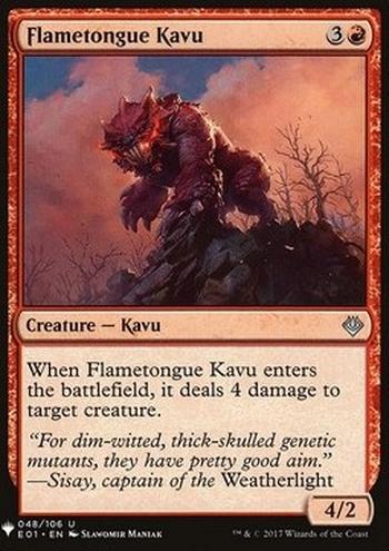 Flametongue Kavu