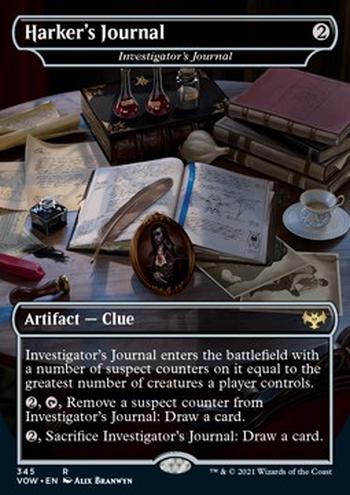 Investigator's Journal