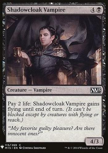 Shadowcloak Vampire