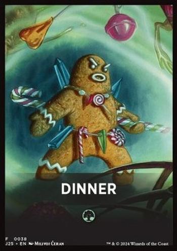 Jumpstart Pack Summary Card: Dinner