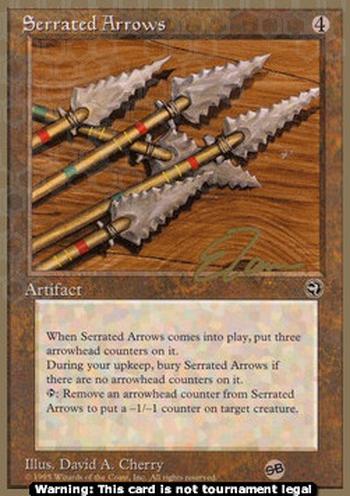 Serrated Arrows