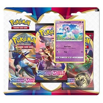 Sword & Shield: Galarian Ponyta 3-Pack Blister