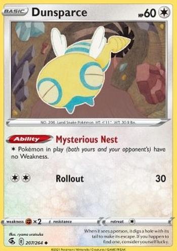 Dunsparce [Mysterious Nest | Rollout]