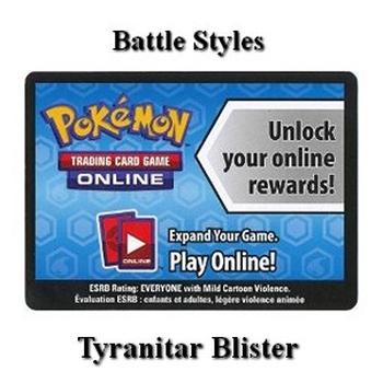 Online Code Card (Tyranitar Blister)