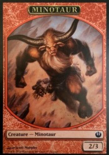 Minotaur Token (Red 2/3)