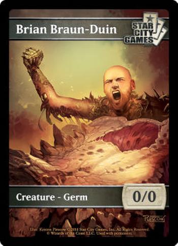 Germ Token (Black 0/0)