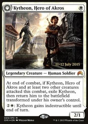 Kytheon, Hero of Akros // Gideon, Battle-Forged