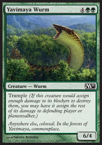 Yavimaya Wurm