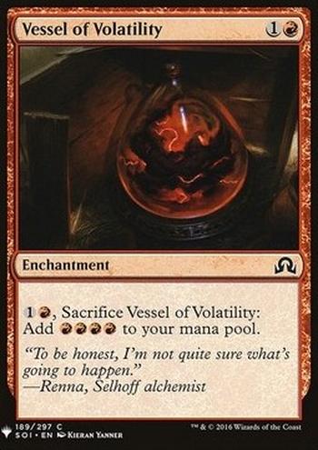 Vessel of Volatility