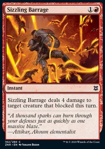 Sizzling Barrage