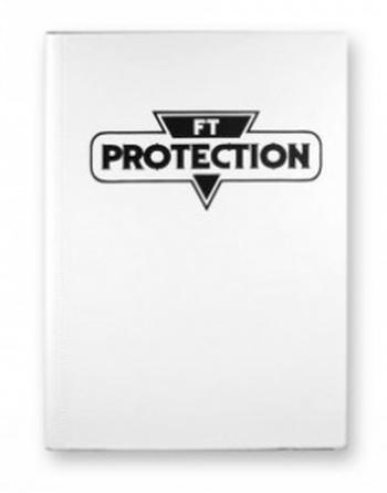 FT Protection: Portfolio 9 cases pour 360 cartes (Blanc)