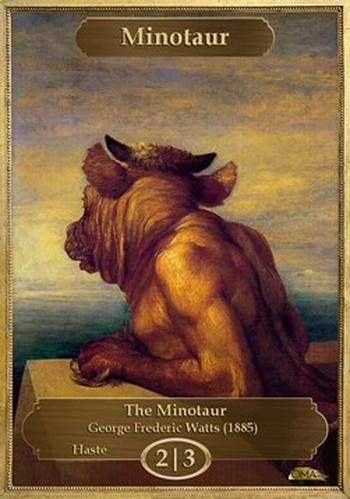 Minotaur Token (Red 2/3)