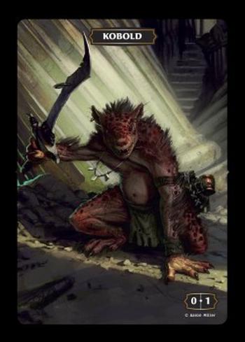 Kobold Token (Red 0/1)