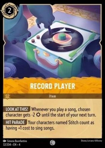 Record Player