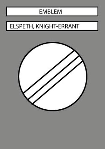 Elspeth, Knight-Errant Emblem