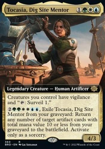 Tocasia, Dig Site Mentor