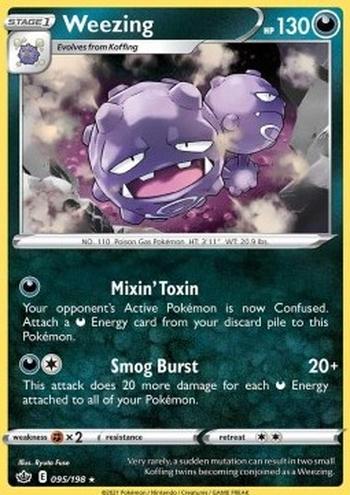 Weezing [Mixin' Toxin | Smog Burst]