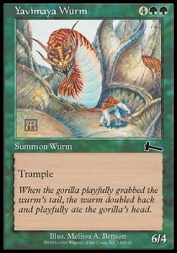 Yavimaya Wurm