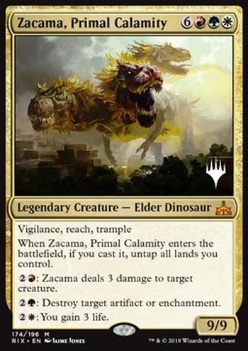 Zacama, Primal Calamity