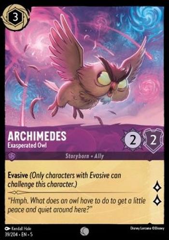 Archimedes - Exasperated Owl