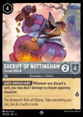 Sheriff von Nottingham - Korrupter Beamter