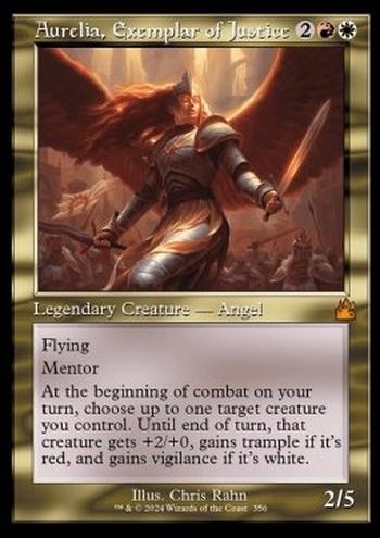 Aurelia, Exemplar of Justice