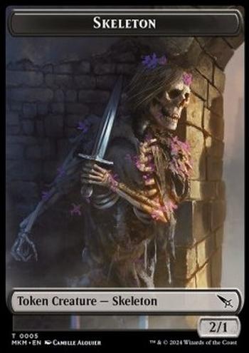 Skeleton Token (Black 2/1)