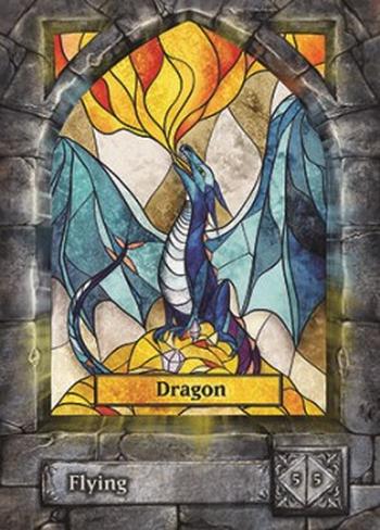 Dragon Token (Red 5/5)